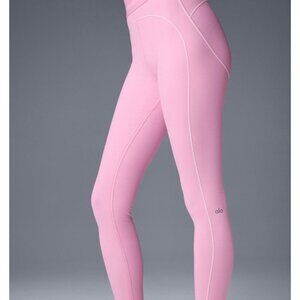 Sweet pink heart throb leggings
